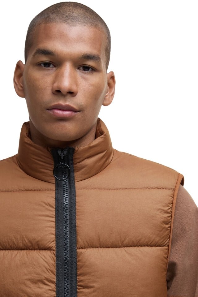 Offshore Quilted Gilet - Umber