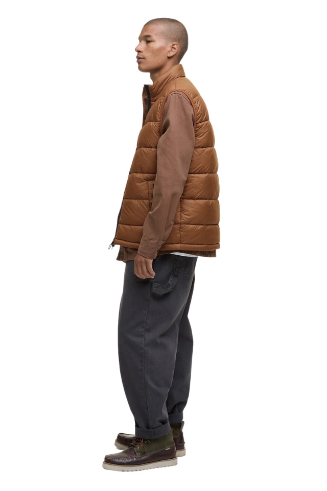 Offshore Quilted Gilet - Umber