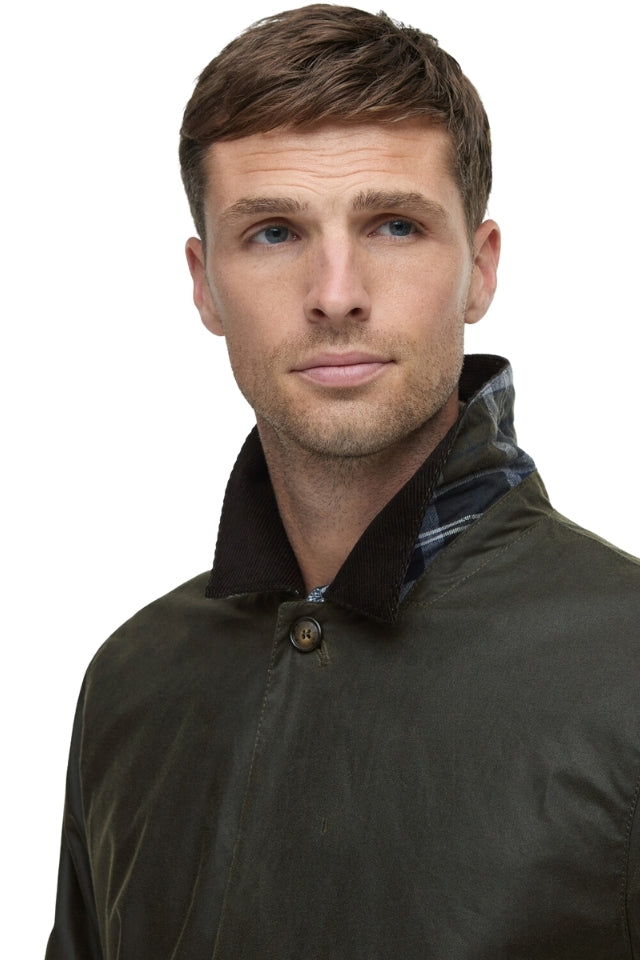 Short Lorden Wax Mac - Olive