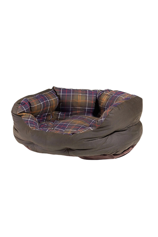 Wax/Cotton Dog Bed 24in - Classic/Olive