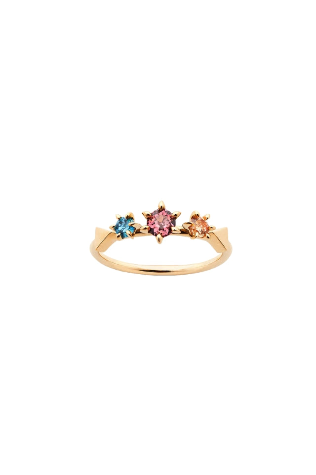 Baroque Gold Ring - Coloured
