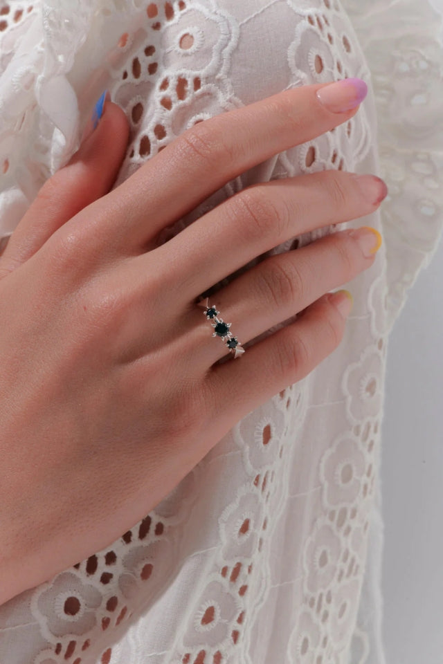 Baroque Ring - Onyx