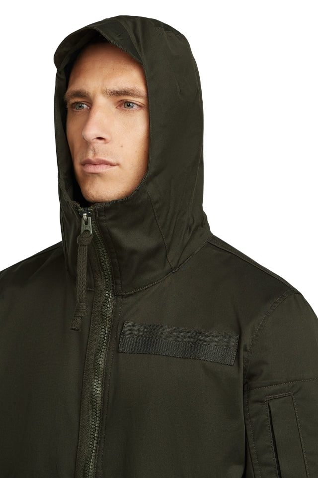 Batt Hdd Overshirt Long Sleeve - Asfalt
