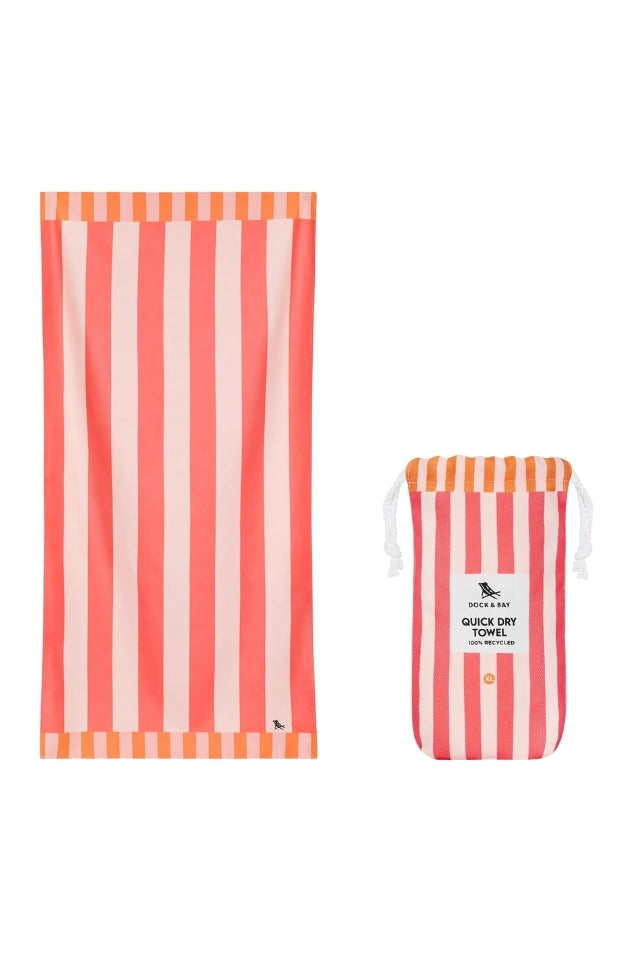 Beach Towel Clubhouse Collection - Raspberry Road