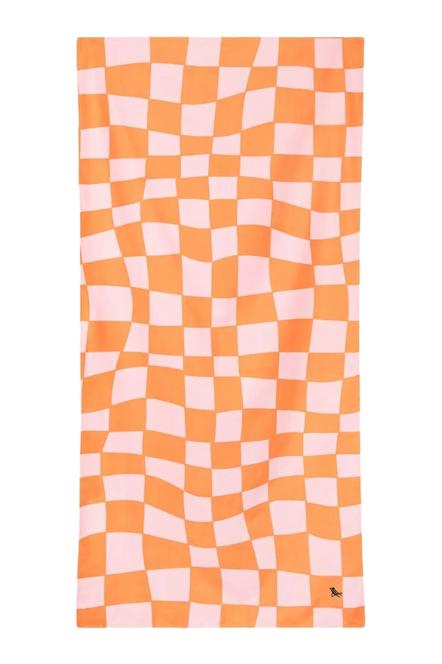 Beach Towel Designed Collection L - Groovy Check