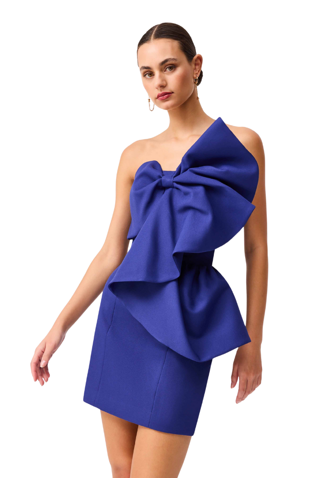 Beatrix Mini Dress - Cerulean