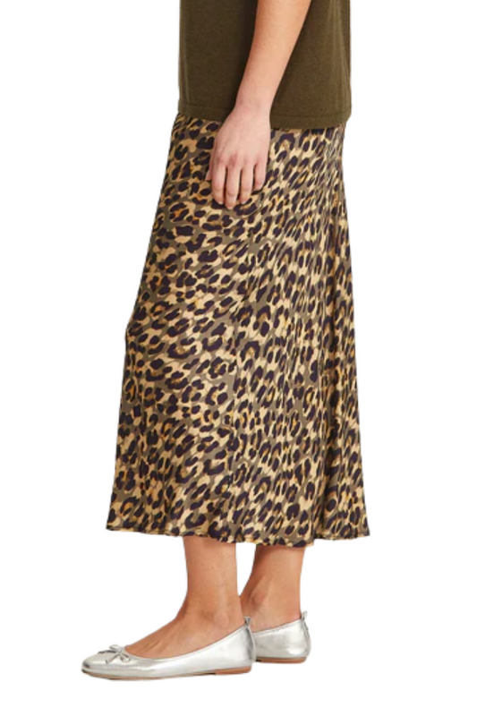 Bella Leopard Skirt