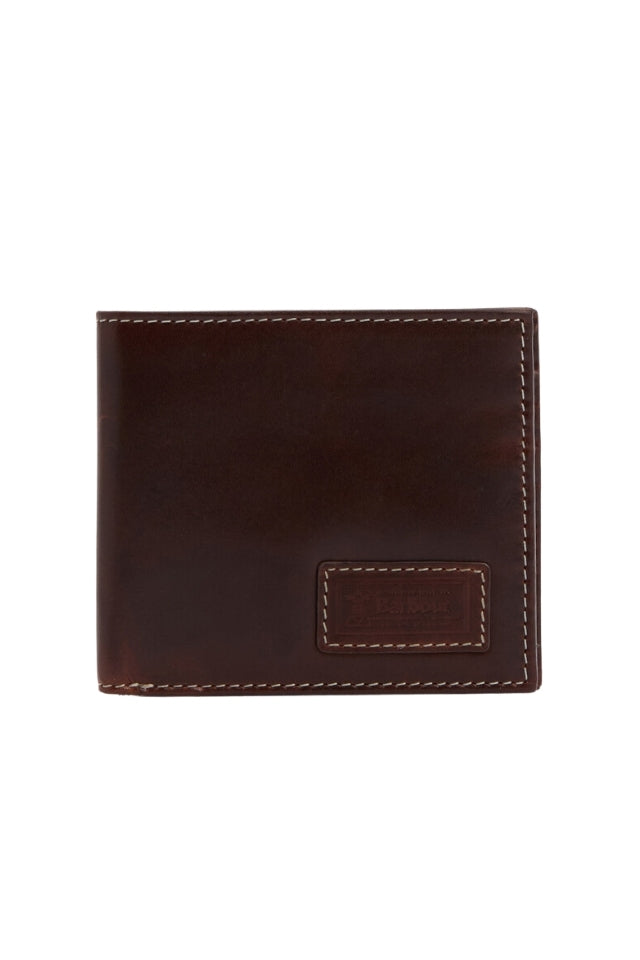 Bilton Leather Wallet - Burnt Chocolate Brown