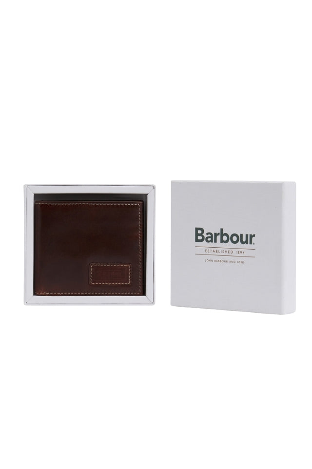 Bilton Leather Wallet - Burnt Chocolate Brown