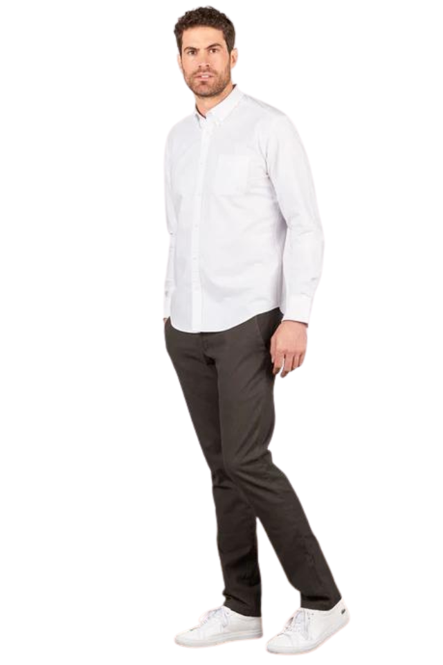 Soho Birdseye Green Chinos