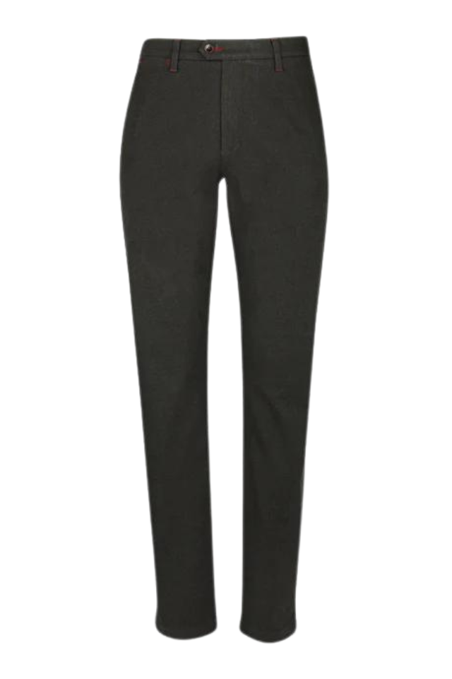 Soho Birdseye Green Chinos