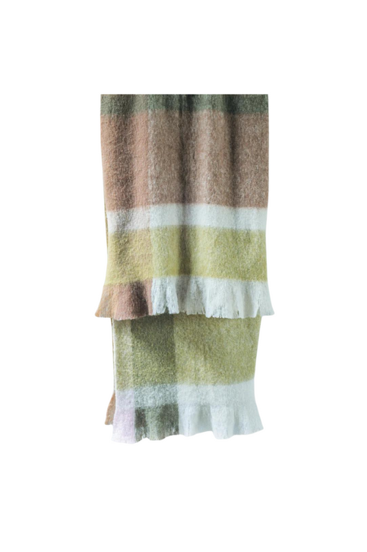 Bivio Throw - Moss, Clay