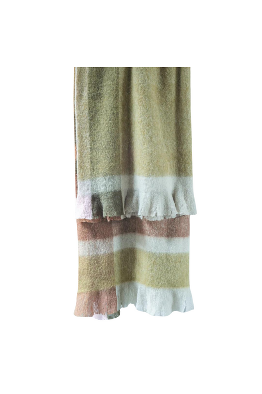 Bivio Throw - Moss, Clay