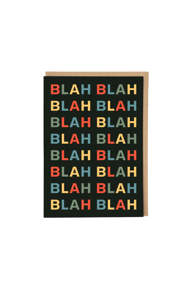 Blah Blah Blah