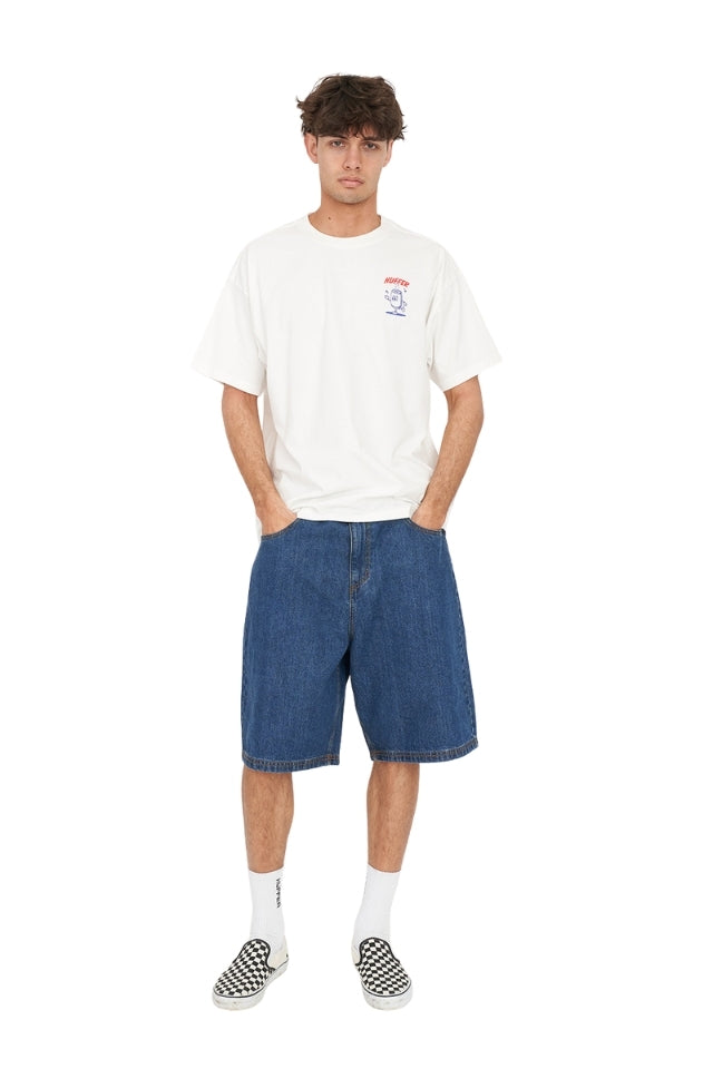 Block Tee 220/Fizzin - Chalk