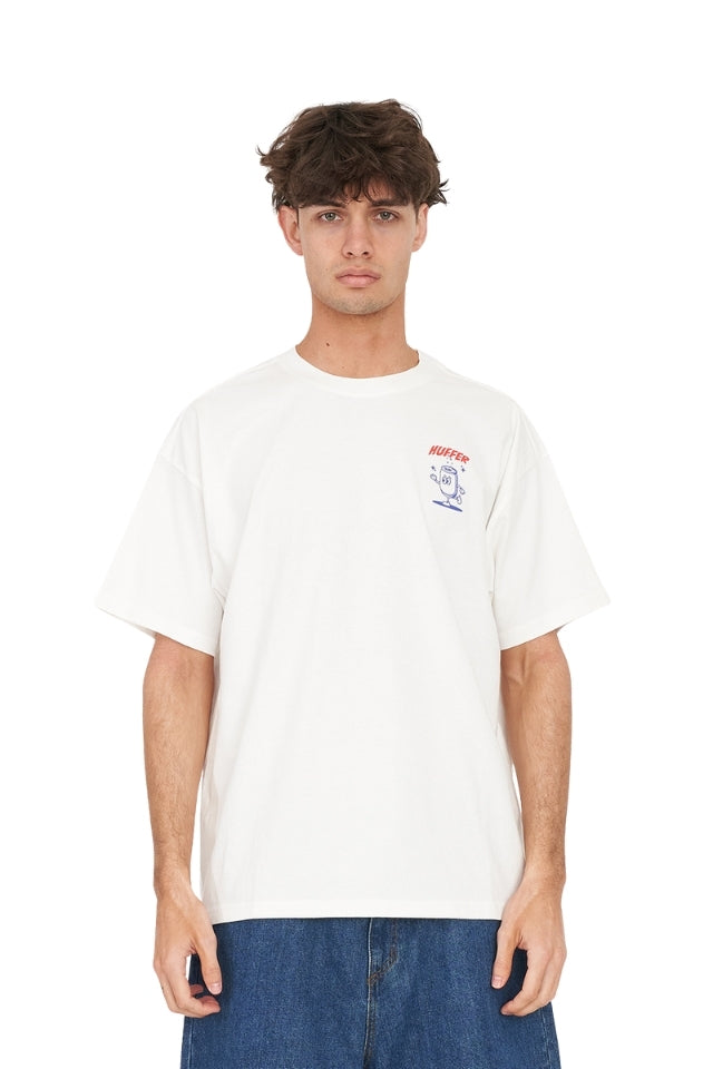Block Tee 220/Fizzin - Chalk