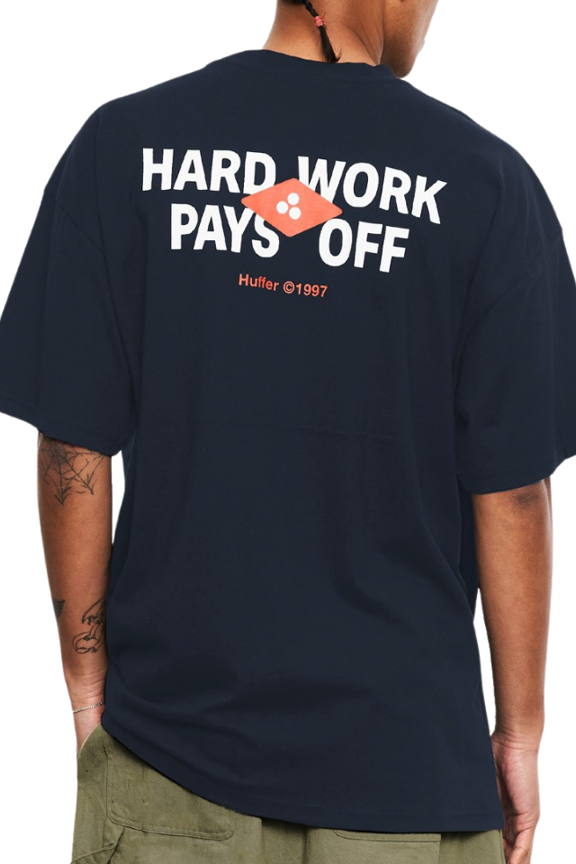 Block Tee 220/Hard Work