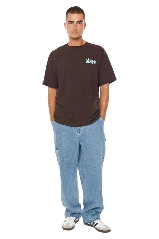 Block Tee 220/Wavy