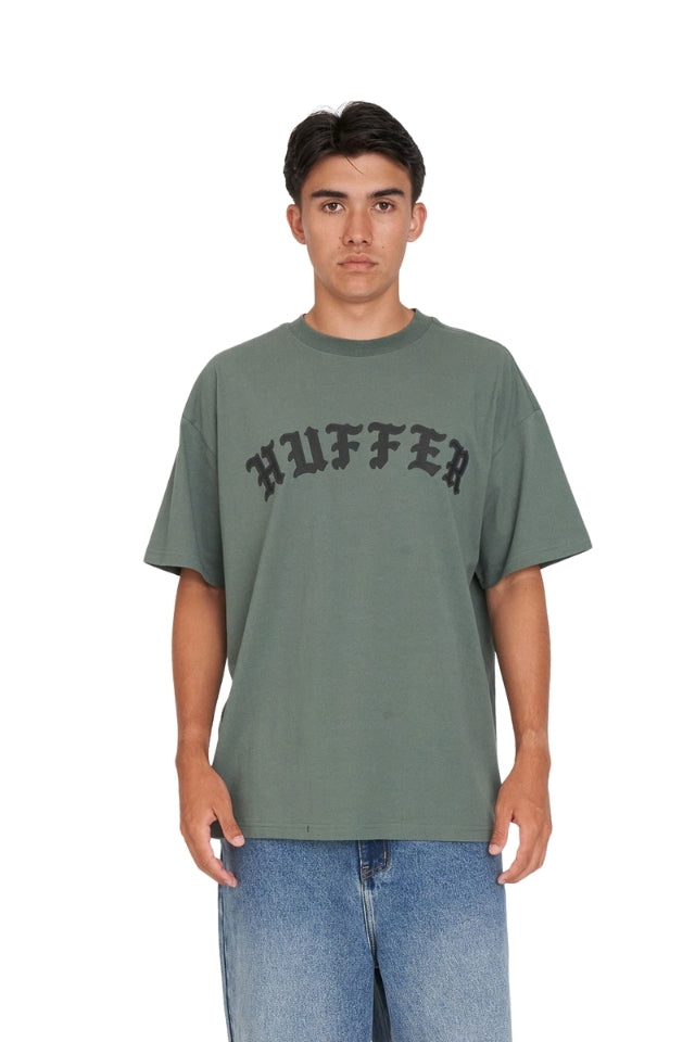 Block Tee 220/bolde - Sage Leaf