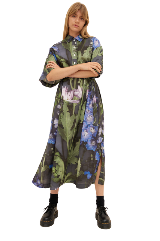 Bloom Dress - Delphinium