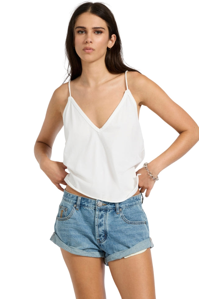 Bandits Low Waist Denim Short - Blue Crush