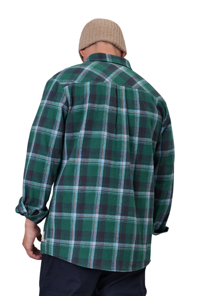 Boatyard Shirt - Green Check