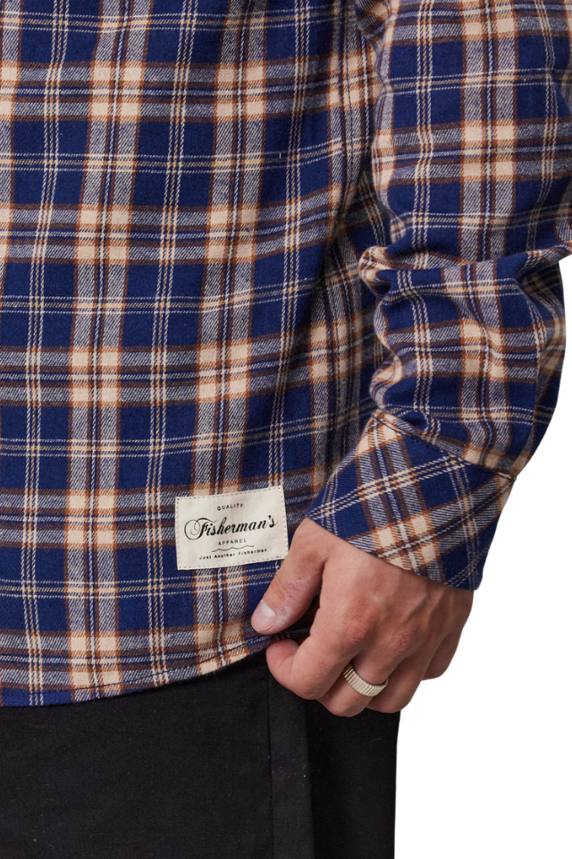 Boatyard Shirt Dawn Blue Check