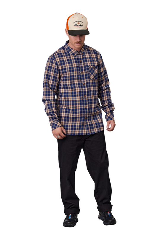 Boatyard Shirt Dawn Blue Check