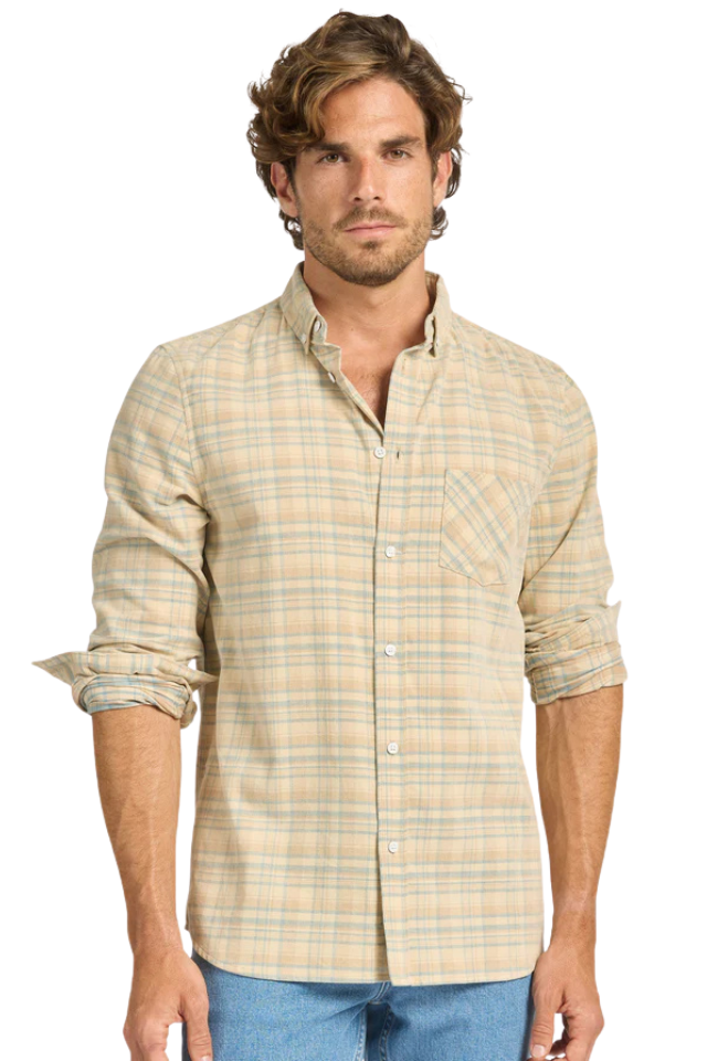 Bolton Check Cord Shirt