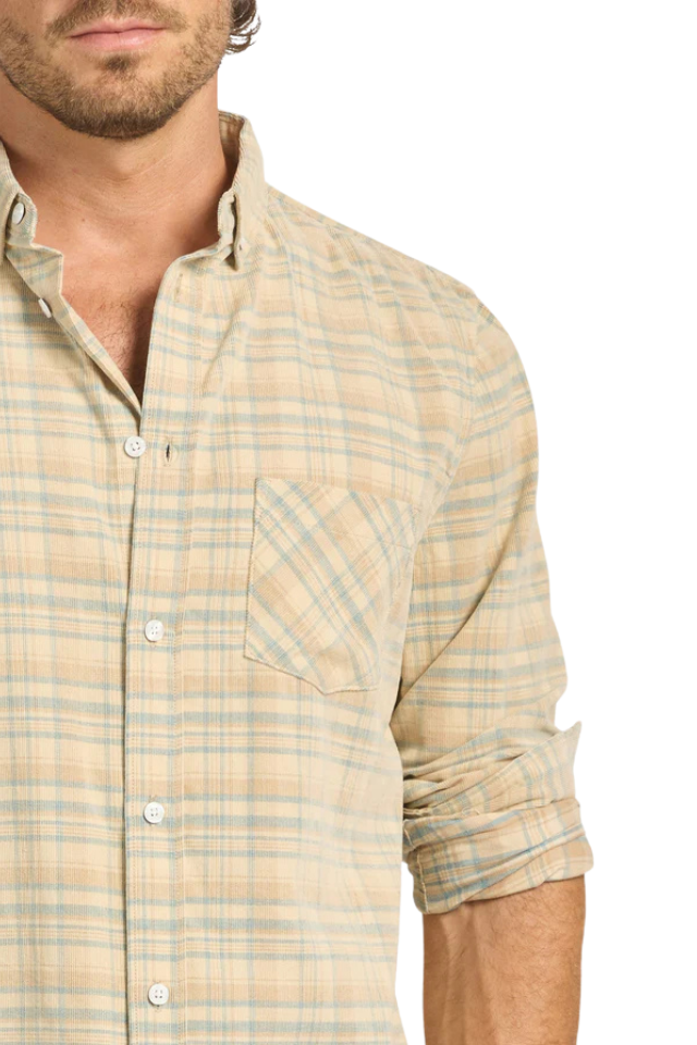 Bolton Check Cord Shirt