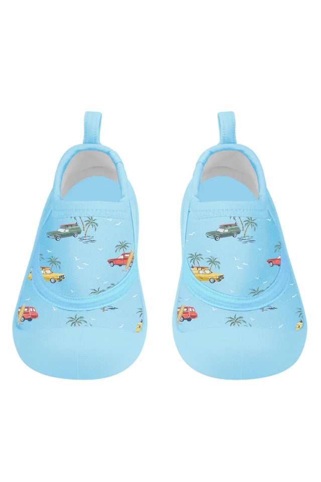 Paradise Swim Reef Booties - Swell Seekers Sky