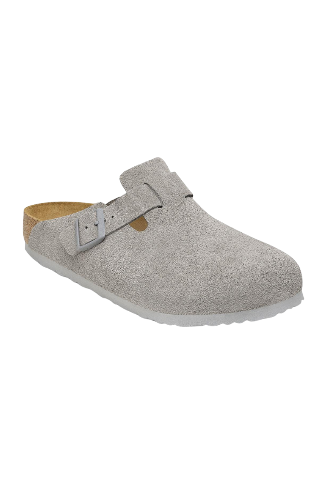 Boston Suede Regular - Stone Coin