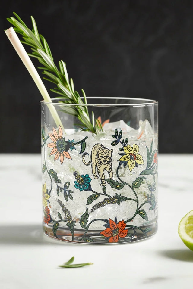 Botswana Botanical Glass