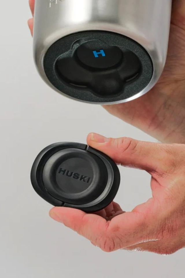 Huski BubbleLock Bottle Stopper - Black