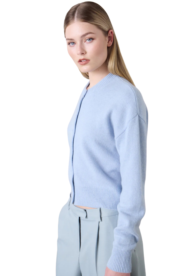 Boxy Cashmere Cardigan