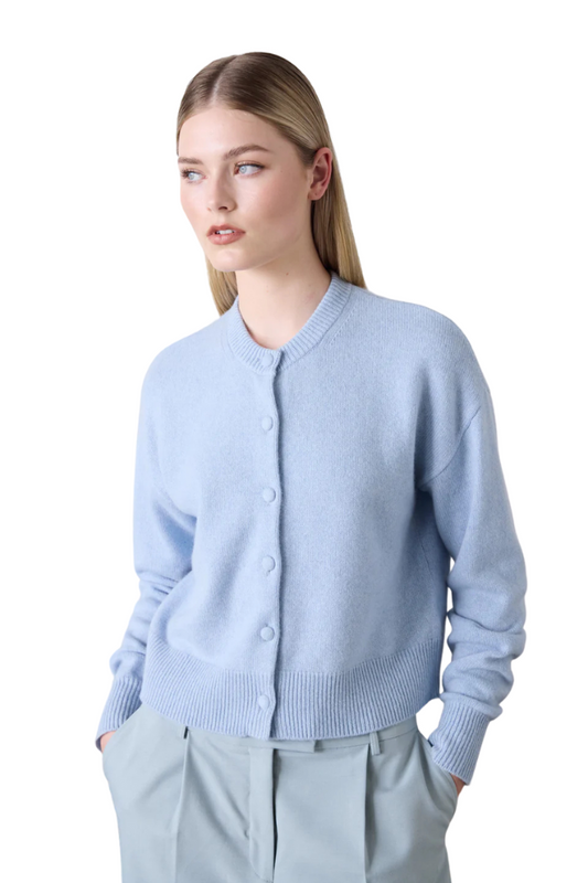 Boxy Cashmere Cardigan