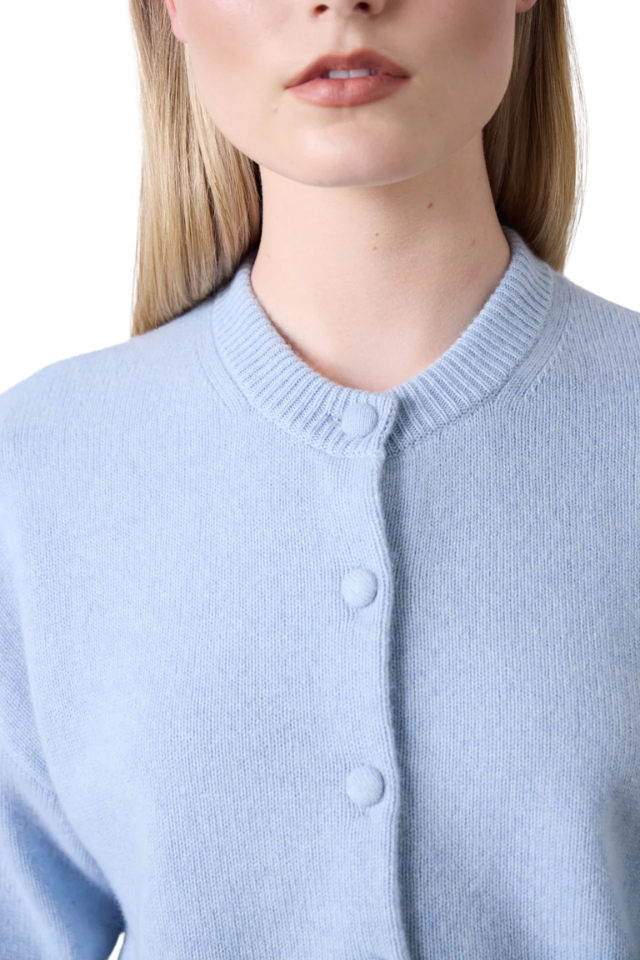 Boxy Cashmere Cardigan
