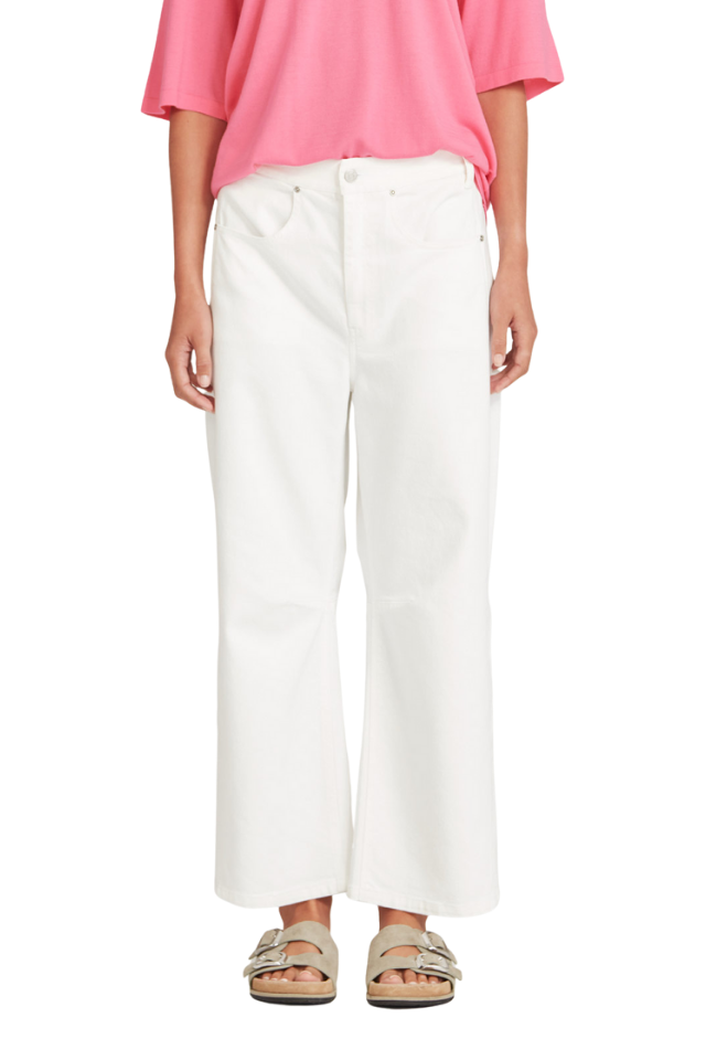Branwell White Jean - White Denim