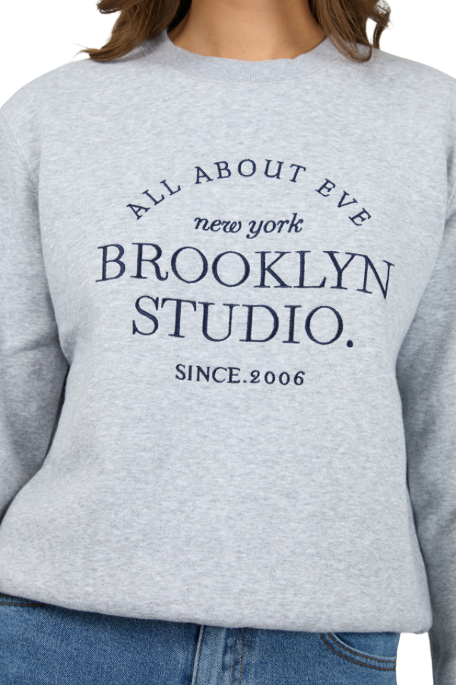 Brooklyn Regular Crew - Grey Marle