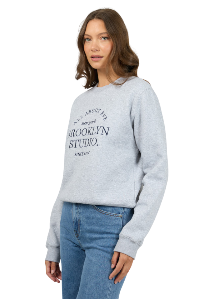 Brooklyn Regular Crew - Grey Marle