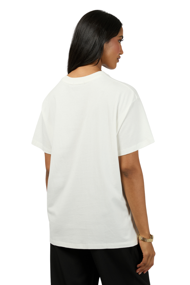 Brooklyn Oversized Tee - Vintage White