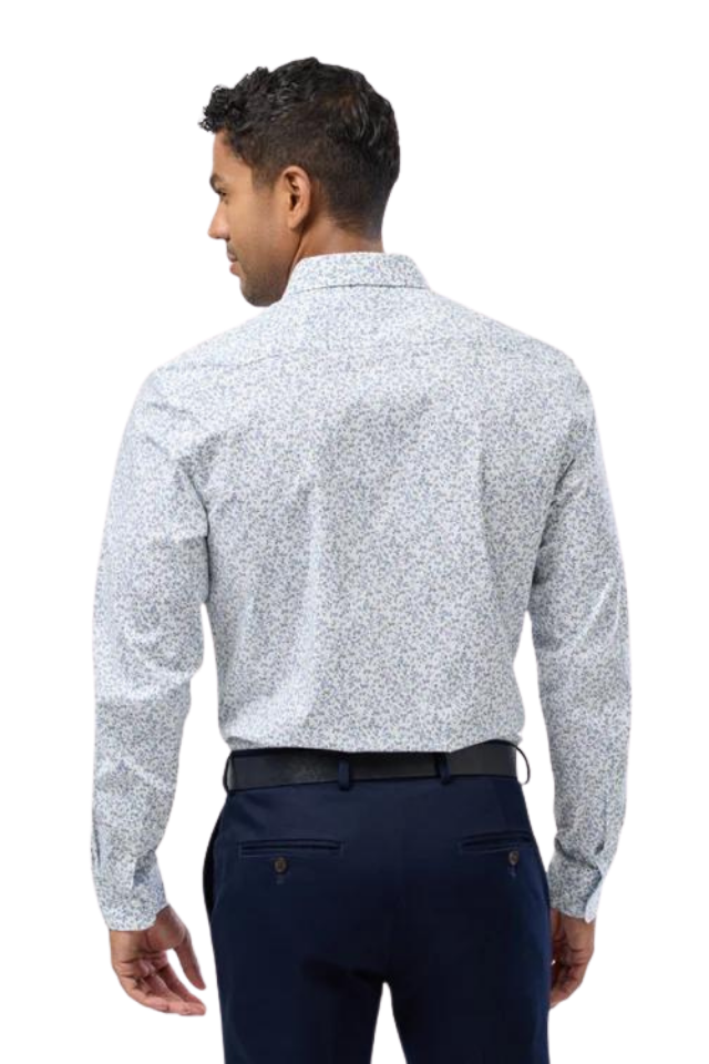 Abstract Floral Shirt