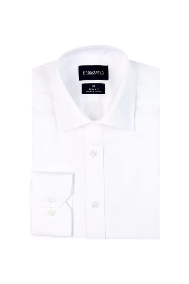 Brooksfield BFC939 Hero Shirt White 