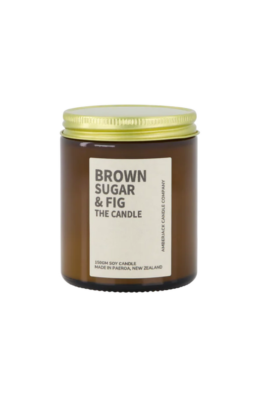 Regular Candle - Brown Sugar & Fig