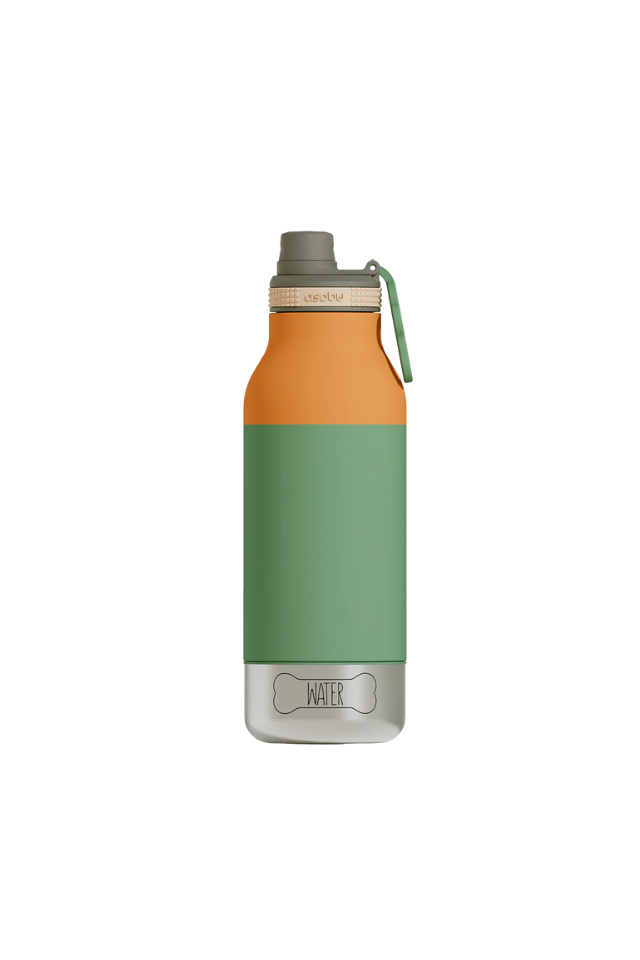 Buddy Dog Food And Water Bottle 1L - Pastel Green