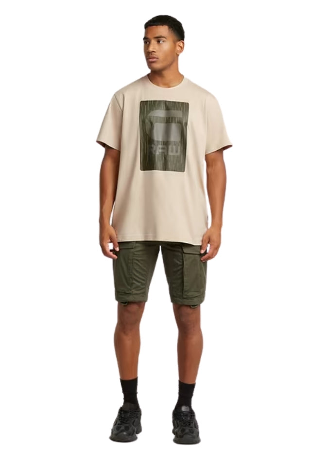 Burger Box Tee - Dark Brick