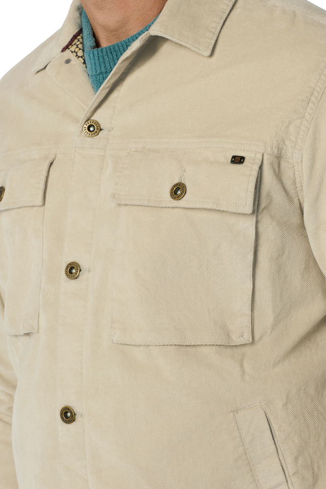 Button Closure Overshirt