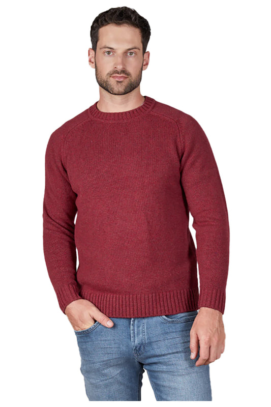 CD4045KKAIA Rembrandt Kaiapoi Shetland Sweater Red Marle 