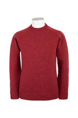CD4045KKAIA Rembrandt Kaiapoi Shetland Sweater Red Marle 
