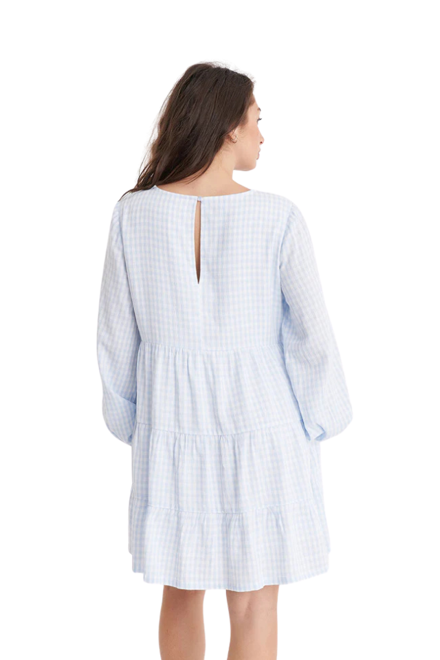 Celine LS Milly Dress - Twinkle Chalk